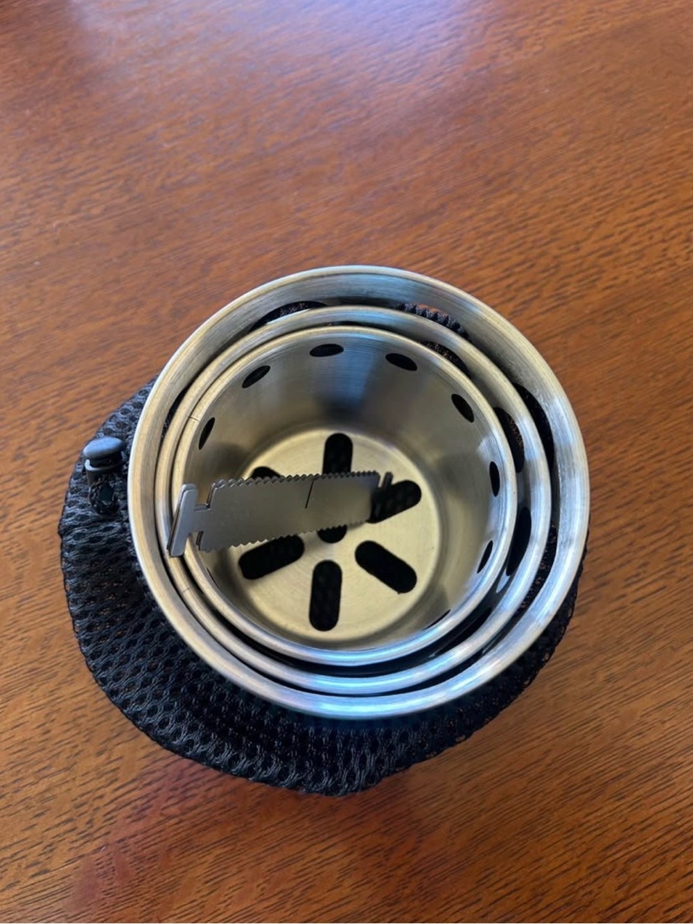 Stainless Steel mini camp stove
